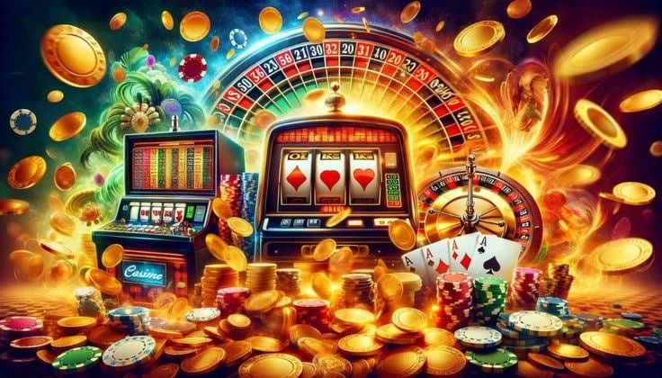 Panel kontrol taruhan Fortune Ox dengan slider ukuran taruhan dan tombol putar